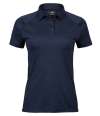 T7201 7201 Tee Jays Ladies Luxury Sport Polo Shirt Navy colour image